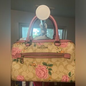 Floral Coach Purse